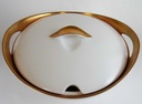 [4581798] Suppenterrine Goldrand 2 L Eschenbach Alte Formen W2610 gebraucht - sehr gut Bild 2