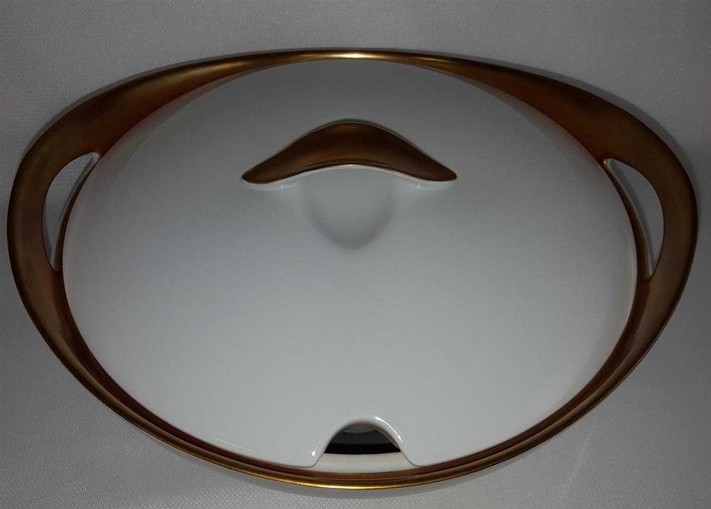 [4581798] Suppenterrine Goldrand 2 L Eschenbach Alte Formen W2610 gebraucht - sehr gut Bild 3