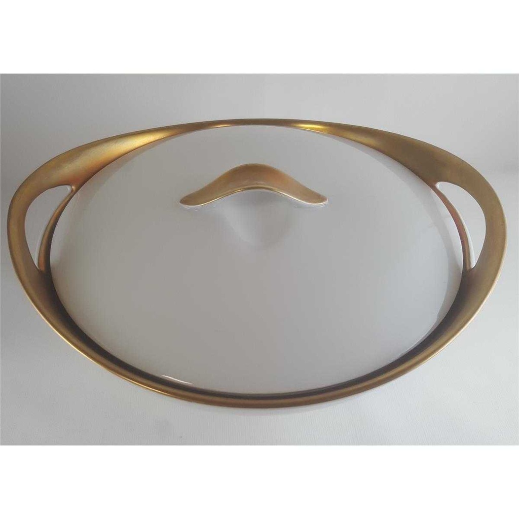 [4581799] Ragoutterrine Goldrand 1,2 L Eschenbach Alte Formen W2610 gebraucht - sehr gut Bild 2