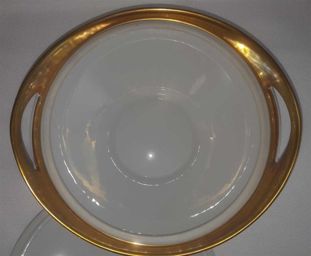 [4581799] Ragoutterrine Goldrand 1,2 L Eschenbach Alte Formen W2610 gebraucht - sehr gut Bild 3