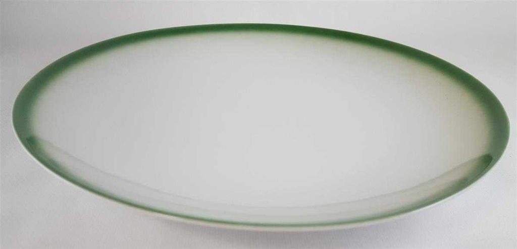 [4581801] Speiseteller Essteller 25 cm Melitta Lindau Grüner Rand gebraucht - gut Bild 5