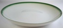 [4581807] Suppenteller 22 cm Melitta Lindau Grüner Rand gebraucht - gut Bild 3