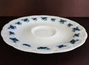 [4581813] Untertasse für Kaffee 15,2 cm Krautheim Sissy blau gelbe Blumen echt Kobalt gebraucht - sehr gut Bild 2