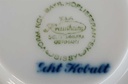 [4581813] Untertasse für Kaffee 15,2 cm Krautheim Sissy blau gelbe Blumen echt Kobalt gebraucht - sehr gut Bild 3
