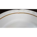 [4581814] Speiseteller Essteller Goldrand 24,5 cm Edelstein Bavaria Frauenlob 15430 gebraucht - gut Bild 2