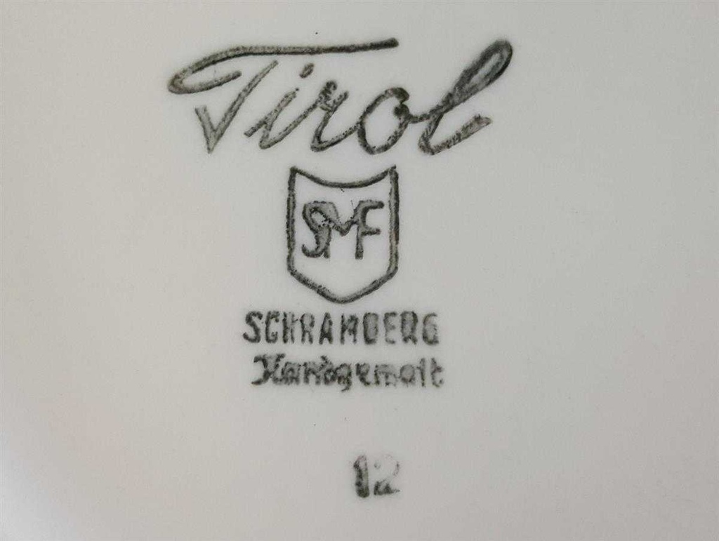 [4581826] Zuckerdose ohne Deckel handgemalt Schramberg Tirol Bild 5