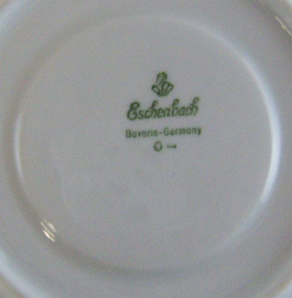 [4581829] Untertasse für Kaffee 15 cm Eschenbach Weinlaub gebraucht - sehr gut Bild 3