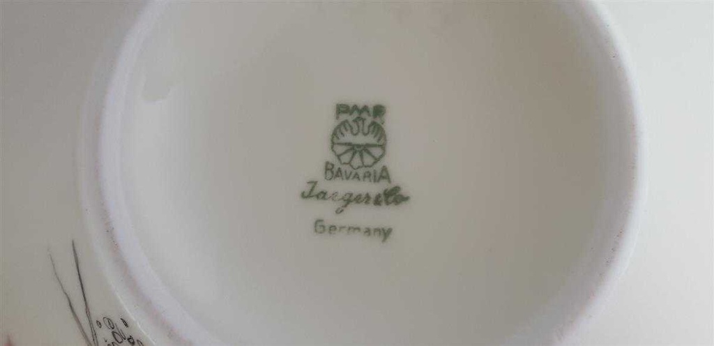 [4581857] Bonboniere Jaeger & Co Zierporzellan Blumendekor 1045 Blumen gebraucht - sehr gut Bild 6