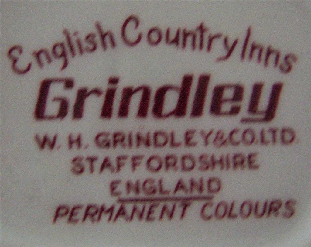[4581862] Milchkännchen Grindley English Country Inns Rot gebraucht - gut Bild 3