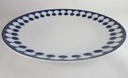[4581866] Kuchenteller 19,6 cm Mitterteich blaue Kreise gebraucht - gut Bild 2
