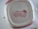 [4581868] Zuckerdose Myott Country Life Rot gebraucht - sehr gut Bild 3