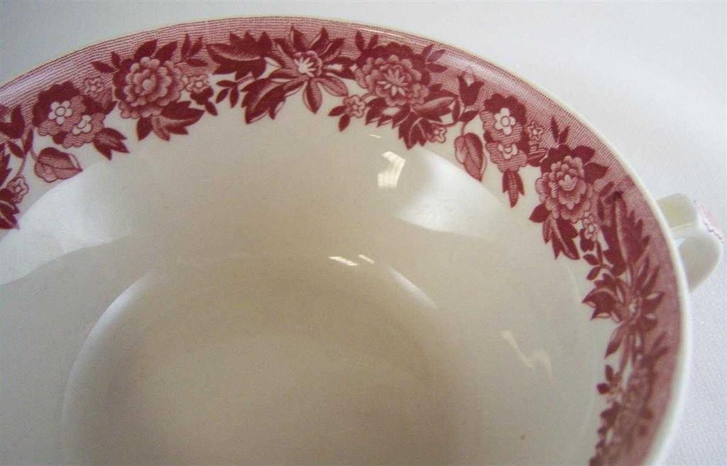[4581871] Suppentasse Grindley Country Style Rot gebraucht - sehr gut Bild 2