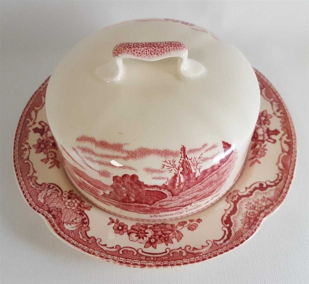 [4581874] Butterdose Johnson Bros Old Britain Castles Rot gebraucht - sehr gut Bild 2