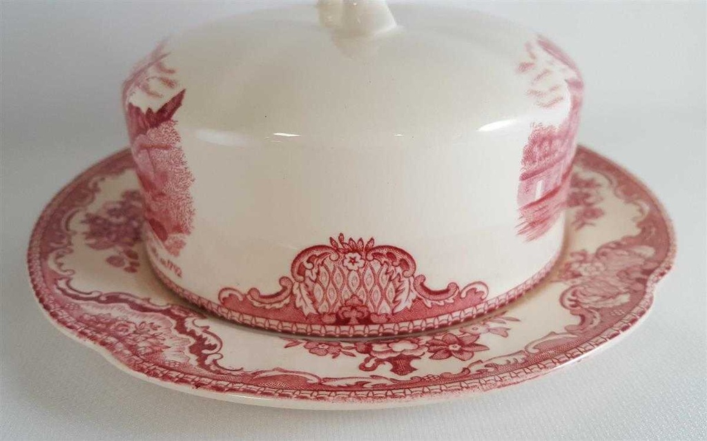 [4581874] Butterdose Johnson Bros Old Britain Castles Rot gebraucht - sehr gut Bild 3