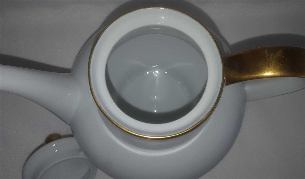 [4581886] Teekanne 1,2 L Eschenbach Alte Formen Echt Kobalt Typ 3 gebraucht - sehr gut Bild 5