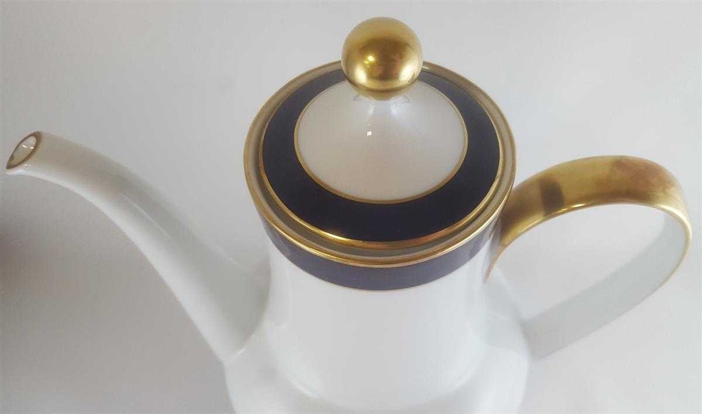 [4581887] Kaffeekanne 1,4 L Eschenbach Alte Formen Echt Kobalt Typ 3 gebraucht - sehr gut Bild 2