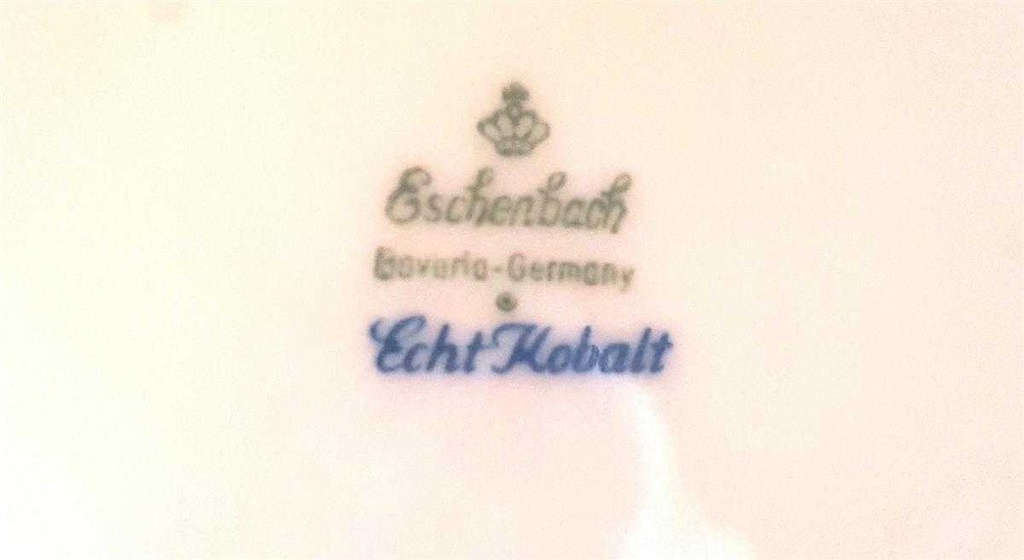 [4581887] Kaffeekanne 1,4 L Eschenbach Alte Formen Echt Kobalt Typ 3 gebraucht - sehr gut Bild 5