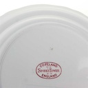 [4581890] Kuchenteller Dessertteller Frühstücksteller 19,5 cm Spode Copeland Pink Tower Rot Bild 3