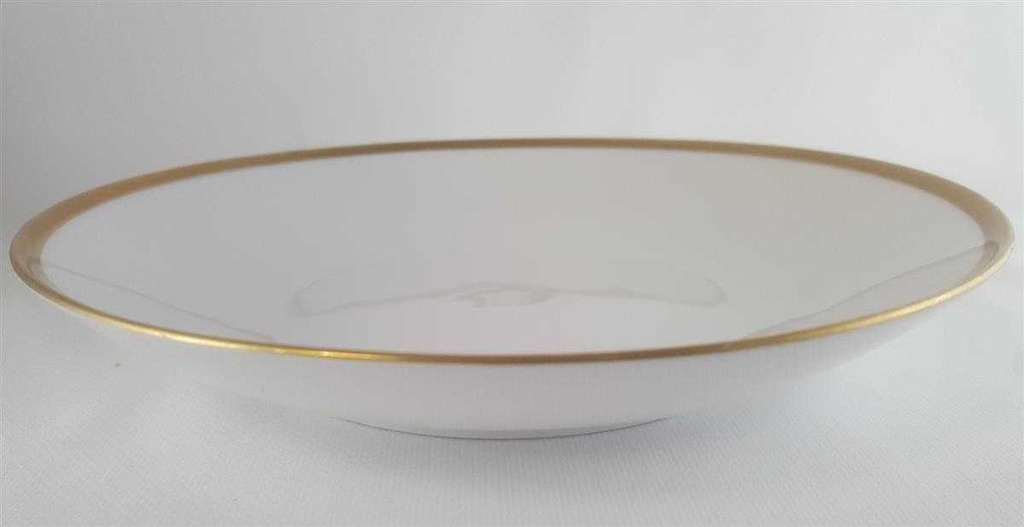 [4581894] Suppenteller Goldrand 21,5 cm Eschenbach Alte Formen W2610 Weiß gebraucht - sehr gut Bild 2