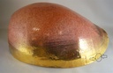 [458190] Keramik Schale Obstschale in Muschelform mit Gold groß L: 35 cm Bild 7