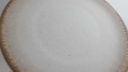 [4581902] Kuchenteller Dessertteller Frühstücksteller Handarbeit 19 cm Silberdistel Fayencen Sahara Braun gebraucht - gut Bild 3