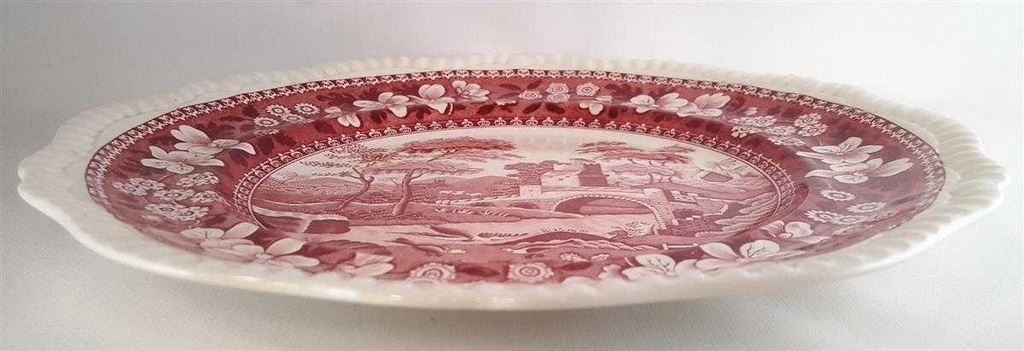 [4581904] Speiseteller Essteller 27 cm Spode Copeland Pink Tower Bild 3