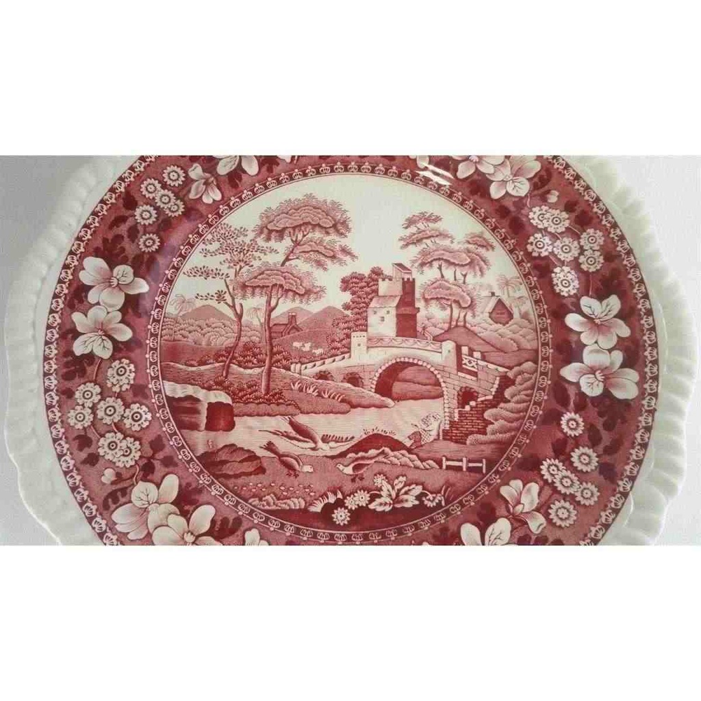 [4581904] Speiseteller Essteller 27 cm Spode Copeland Pink Tower Bild 4