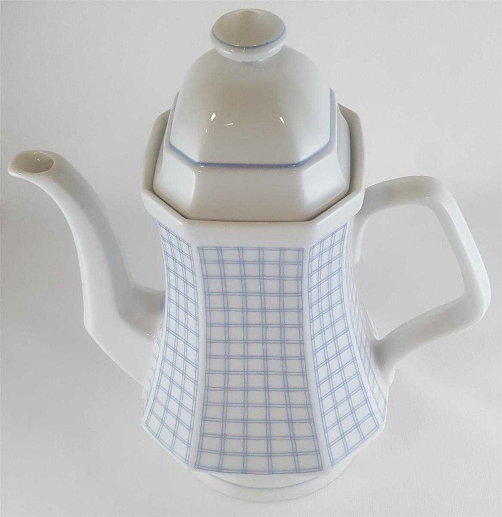 [4581918] Kaffeekanne Winterling Marktleuthen Blaues Netz gebraucht - sehr gut Bild 2