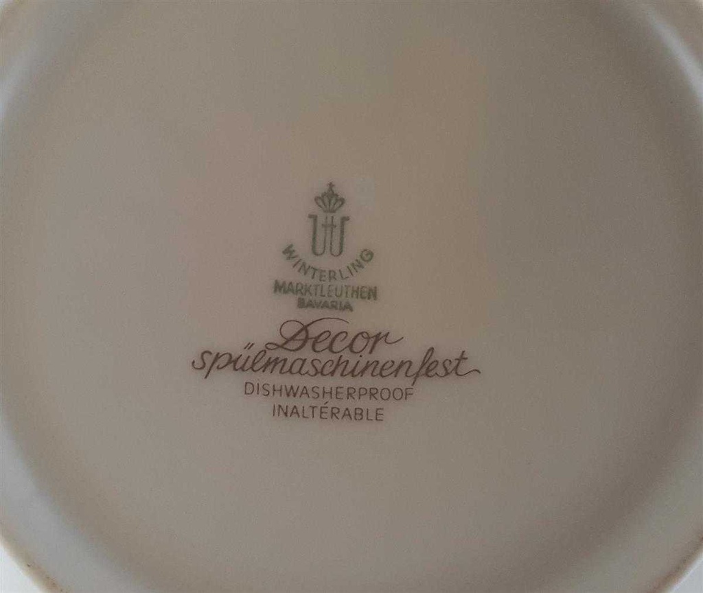 [4581918] Kaffeekanne Winterling Marktleuthen Blaues Netz gebraucht - sehr gut Bild 4