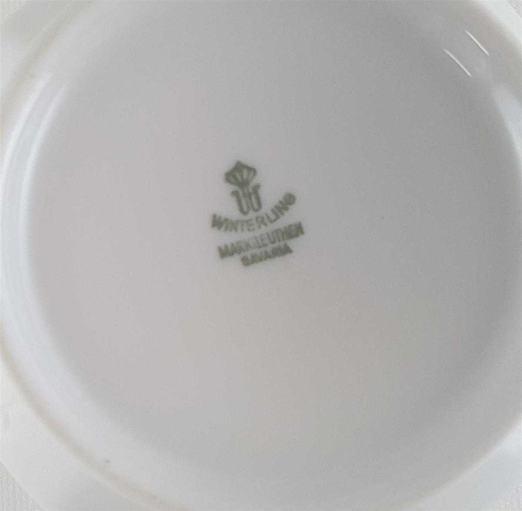 [4581920] Zuckerdose Winterling Marktleuthen Blaues Netz gebraucht - sehr gut Bild 4