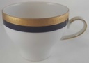 [4581922] Kaffeetasse Tasse Winterling Marktleuthen Kobaltrand mit Goldraute rund gebraucht - gut Bild 2