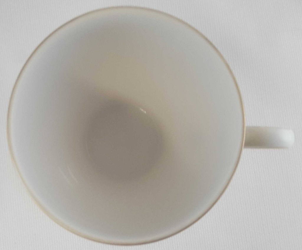 [4581922] Kaffeetasse Tasse Winterling Marktleuthen Kobaltrand mit Goldraute rund gebraucht - gut Bild 3