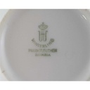 [4581923] Zuckerdose Winterling Marktleuthen Kobaltrand mit Goldraute rund gebraucht - gut Bild 4