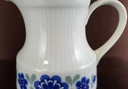 [4581954] Milchkännchen Mitterteich Form 870 Blumendekor blau grau Blumen gebraucht - sehr gut Bild 3
