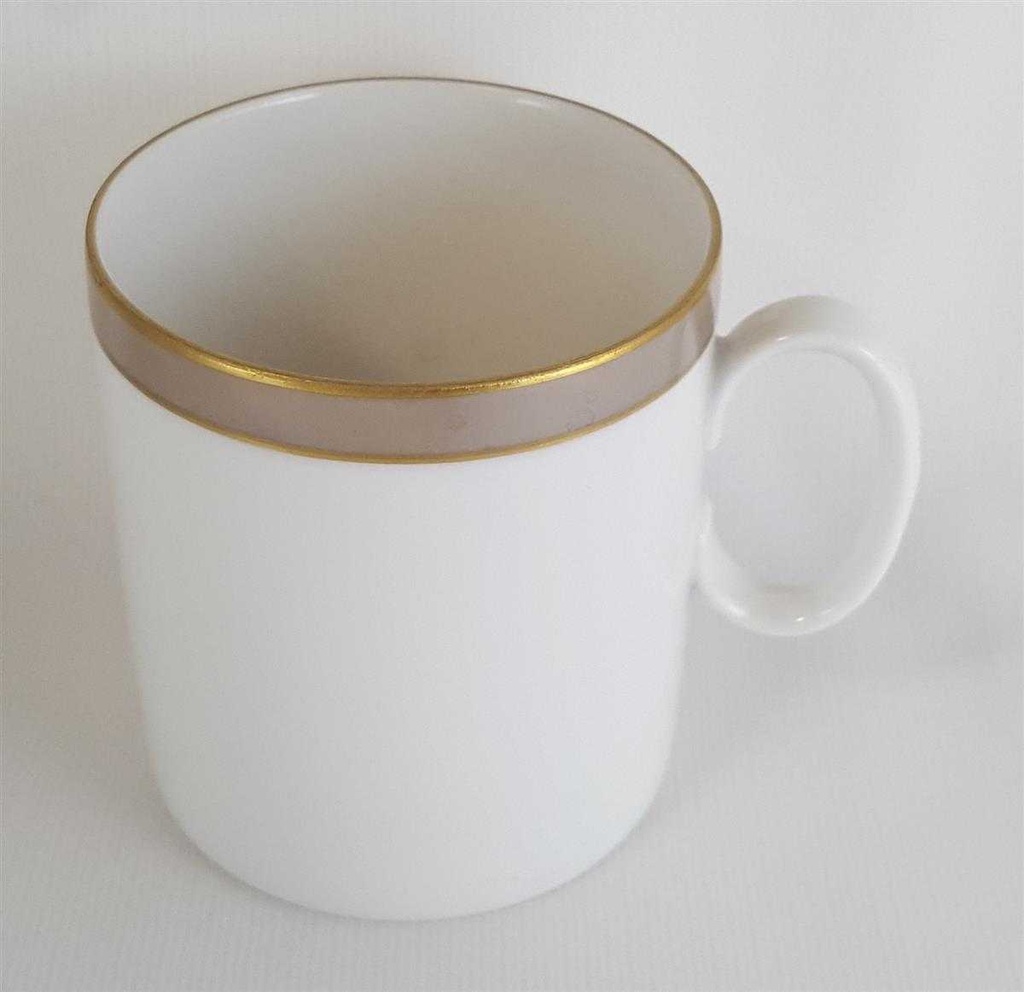 [4581957] Kaffeetasse Tasse Goldrand Thomas Porzellan Medaillon Grau Braun gebraucht - gut Bild 2