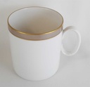 [4581957] Kaffeetasse Tasse Goldrand Thomas Porzellan Medaillon Grau Braun gebraucht - gut Bild 2