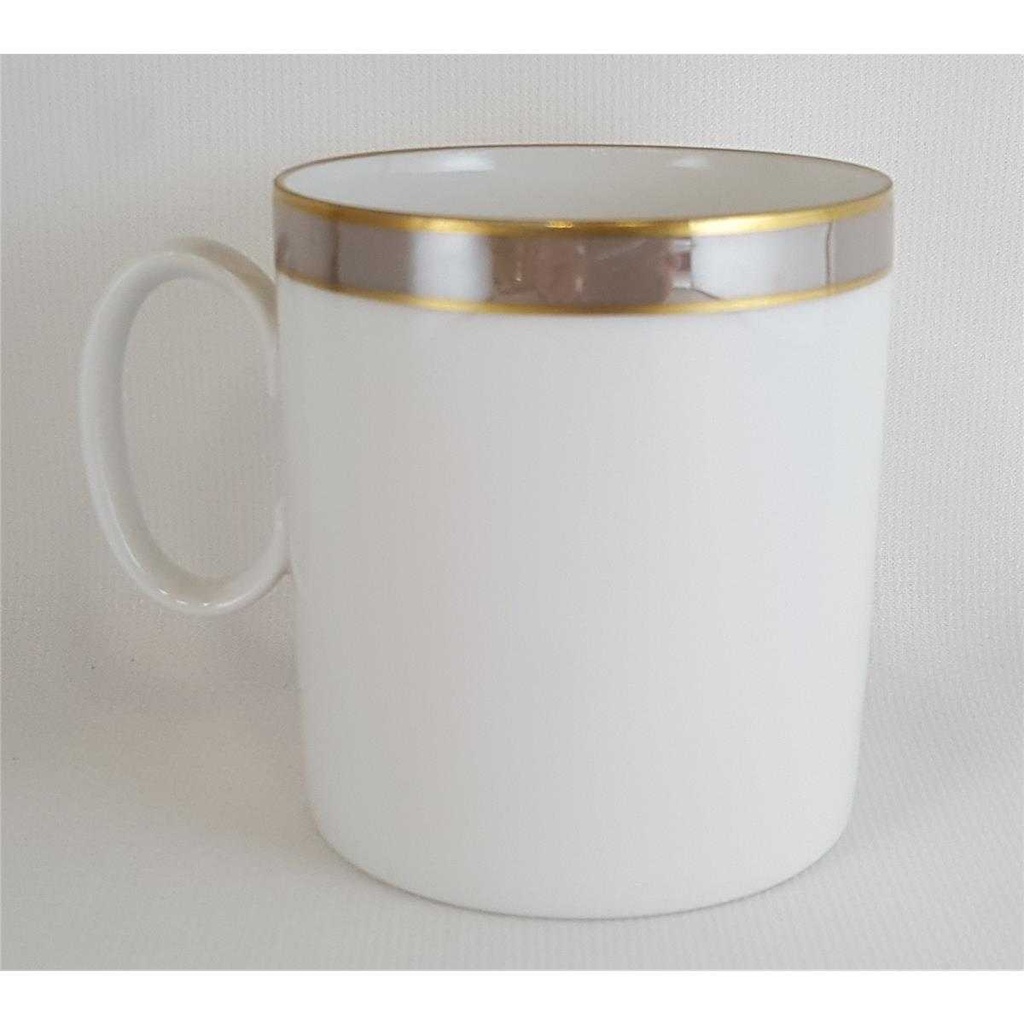 [4581957] Kaffeetasse Tasse Goldrand Thomas Porzellan Medaillon Grau Braun gebraucht - gut Bild 3