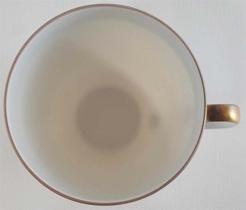[4581969] Kaffeetasse Tasse Goldrand Melitta Madrid Kobaltblau mit Blau gebraucht - akzeptabel Bild 3