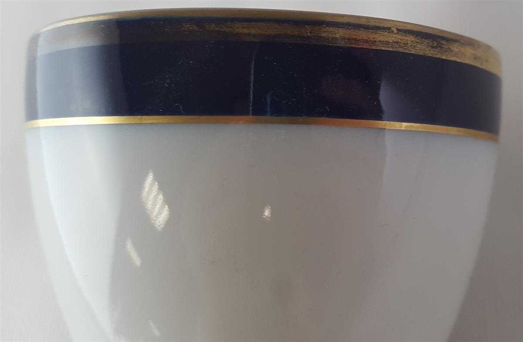[4581969] Kaffeetasse Tasse Goldrand Melitta Madrid Kobaltblau mit Blau gebraucht - akzeptabel Bild 6