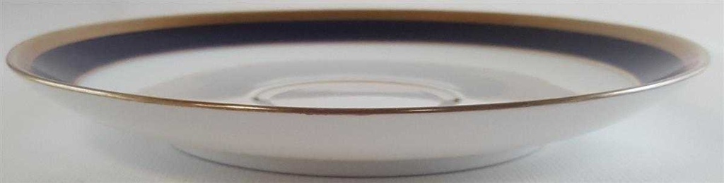 [4581970] Untertasse für Kaffee Goldrand 14,2 cm Melitta Madrid Kobaltblau mit Blau Bild 3