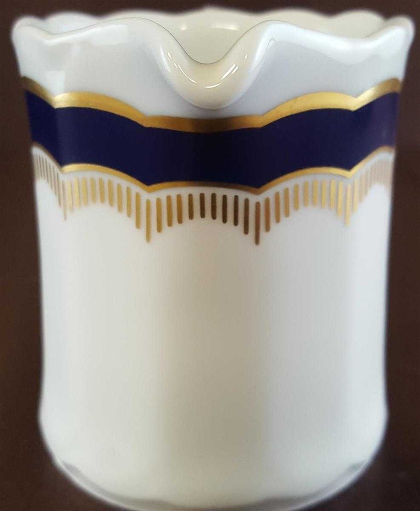 [4581985] Milchkännchen Goldrand Eschenbach Bayreuth Echt Kobalt mit gebraucht - sehr gut Bild 2