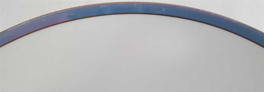 [4581991] Speiseteller Essteller 24,2 cm Schumann Arzberg Blaurand gebraucht - akzeptabel Bild 2