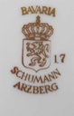 [4581991] Speiseteller Essteller 24,2 cm Schumann Arzberg Blaurand gebraucht - akzeptabel Bild 4