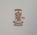 [4581992] Suppenteller 22 cm Schumann Arzberg Blaurand gebraucht - gut Bild 3