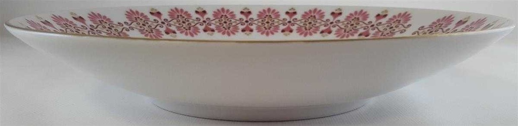 [4581997] Suppenteller 22,3 cm Graf von Henneberg Pink Gold gebraucht - gut Bild 2