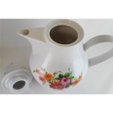 [4581998] Kaffeekanne Goldrand 1,3 L Graf von Henneberg Blumendekor Blumen gebraucht - sehr gut Bild 5