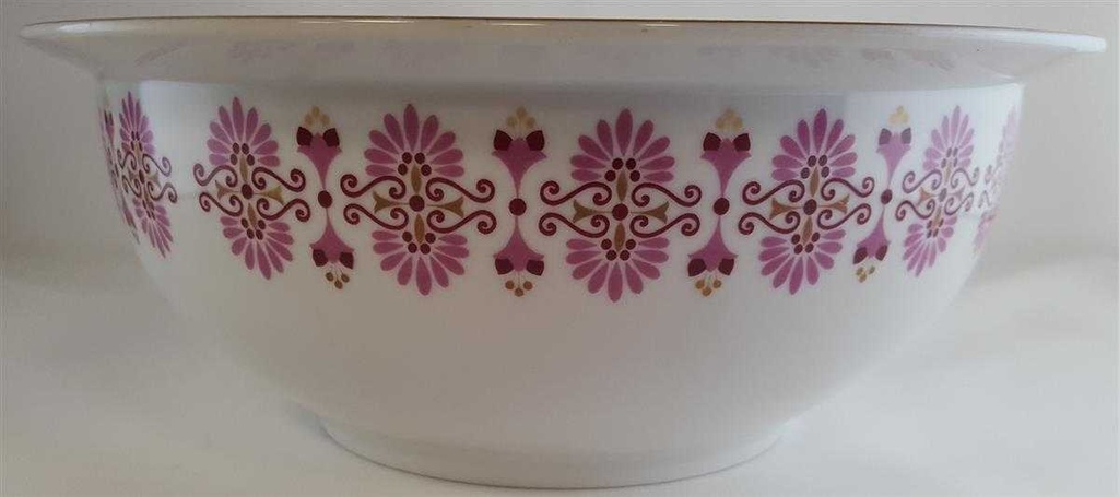 [4581999] Schüssel Servierschüssel 23,2 cm Graf von Henneberg Pink Gold gebraucht - akzeptabel Bild 4