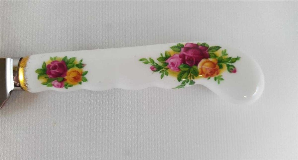 [4583001] Kuchenmesser Royal Albert Old Country Roses gebraucht - sehr gut Bild 3