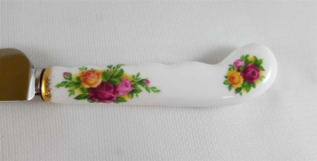 [4583001] Kuchenmesser Royal Albert Old Country Roses gebraucht - sehr gut Bild 6