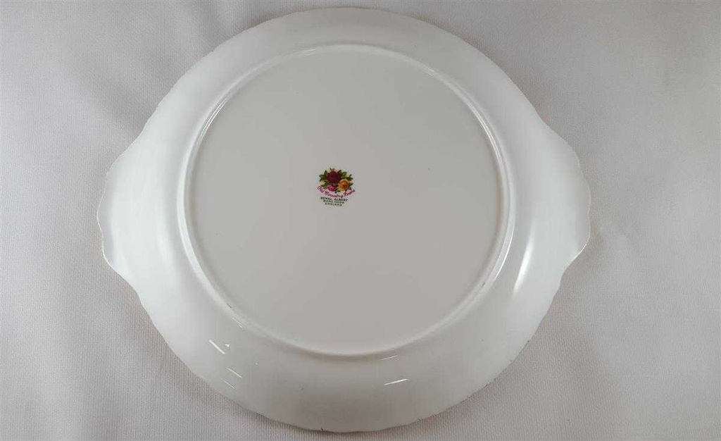 [4583006] Kuchenplatte mit Henkeln Royal Albert Old Country Roses gebraucht - gut Bild 5